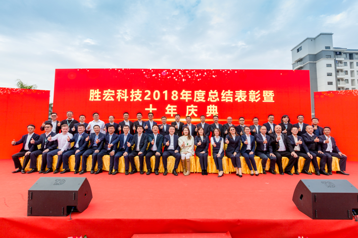尊龙凯时科技2018年度总结表扬暨十年庆典圆满竣事